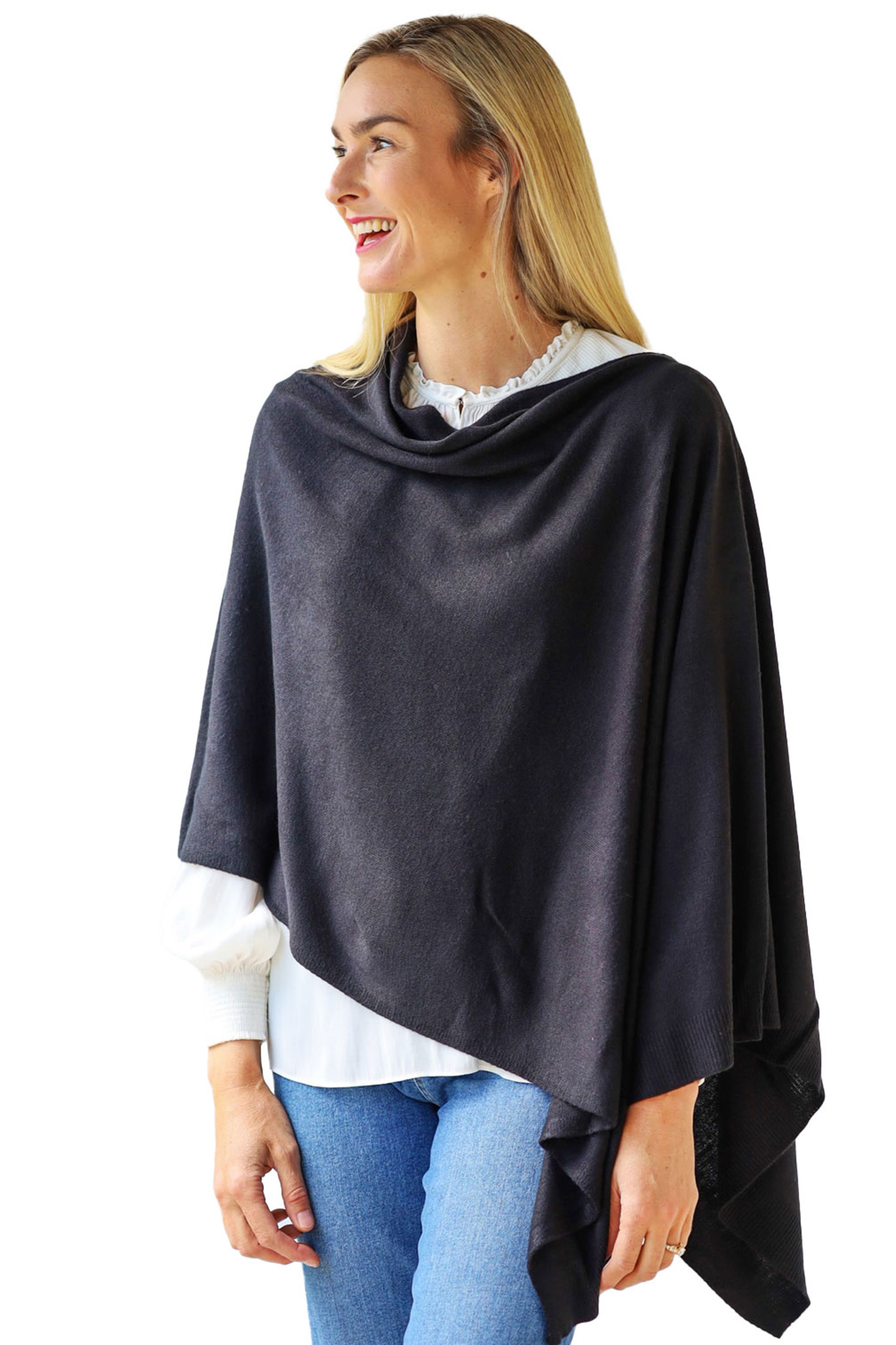 Archer House - PONCHO SCARF - Hartleys Fashion